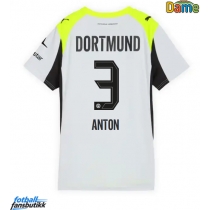Borussia Dortmund Waldemar Anton #3 Bortedrakt Dame 2025-26 Kortermet